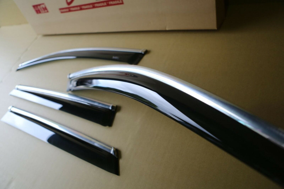 Installed View - Subaru Outback (2015-2019): Premium Window Visors