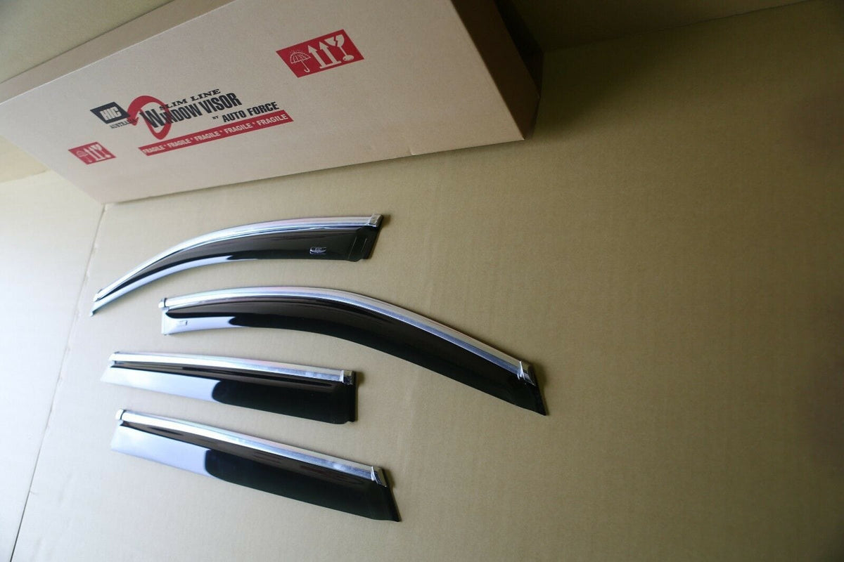 Installed View - Subaru Outback (2015-2019): Premium Window Visors