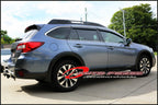 Installed View - Subaru Outback (2015-2019): Premium Window Visors