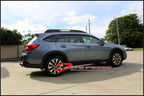Installed View - Subaru Outback (2015-2019): Premium Window Visors