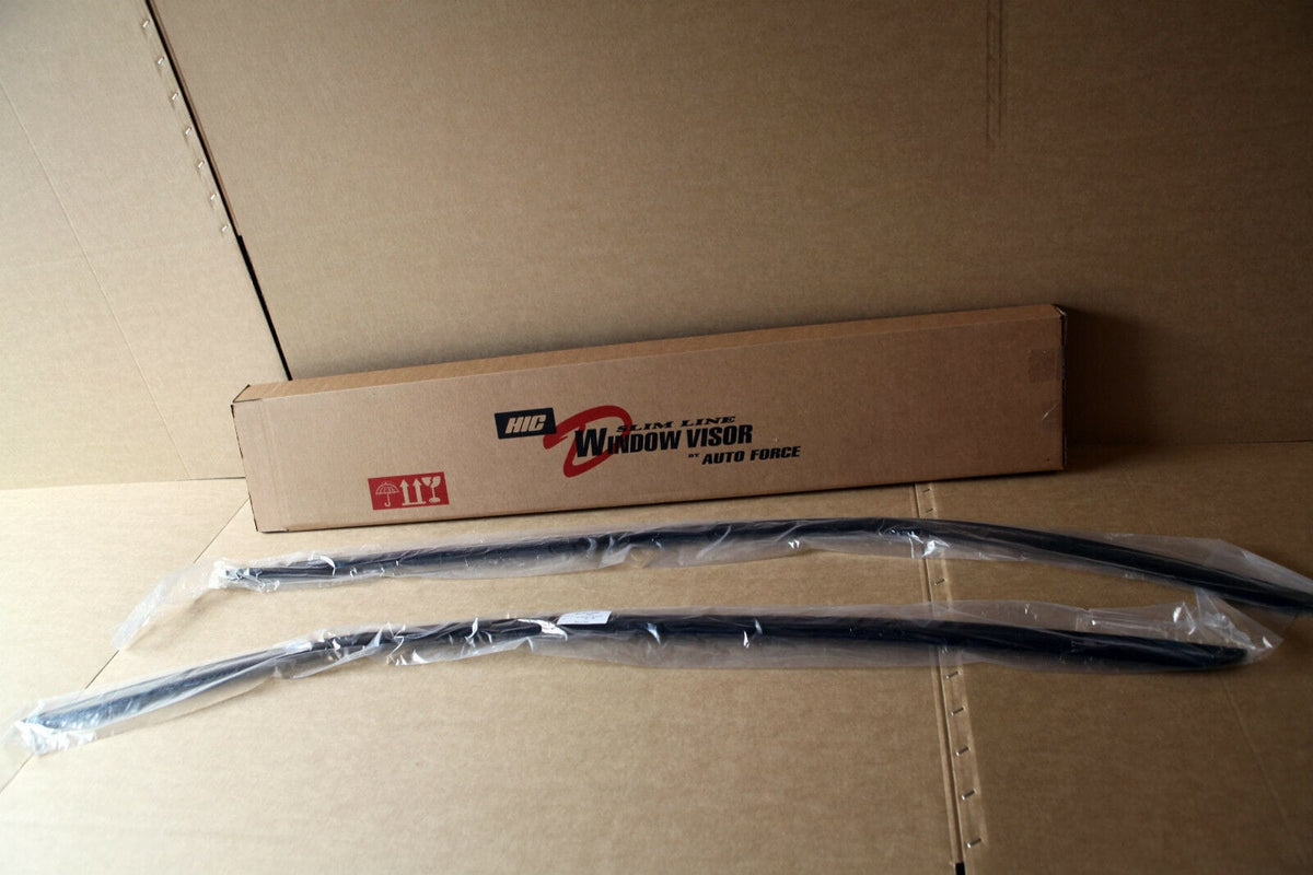 Installed View - Subaru Outback Gen 4 (2003-2009): Premium Window Visors