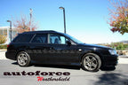 Installed View - Subaru Outback Gen 4 (2003-2009): Premium Window Visors