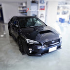 Installed View - Subaru WRX Sedan V1 (2014-2019): Premium Window Visors