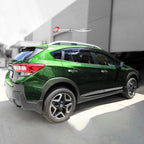 Installed View - Subaru XV G5-X (2017-2022): Premium Window Visors