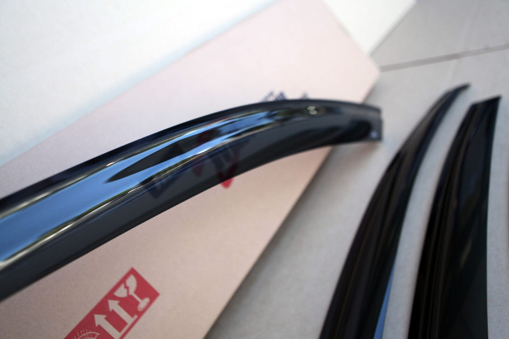Installed View - Subaru XV G5-X (2017-2022): Premium Window Visors