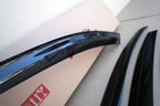 Installed View - Subaru XV G5-X (2017-2022): Premium Window Visors