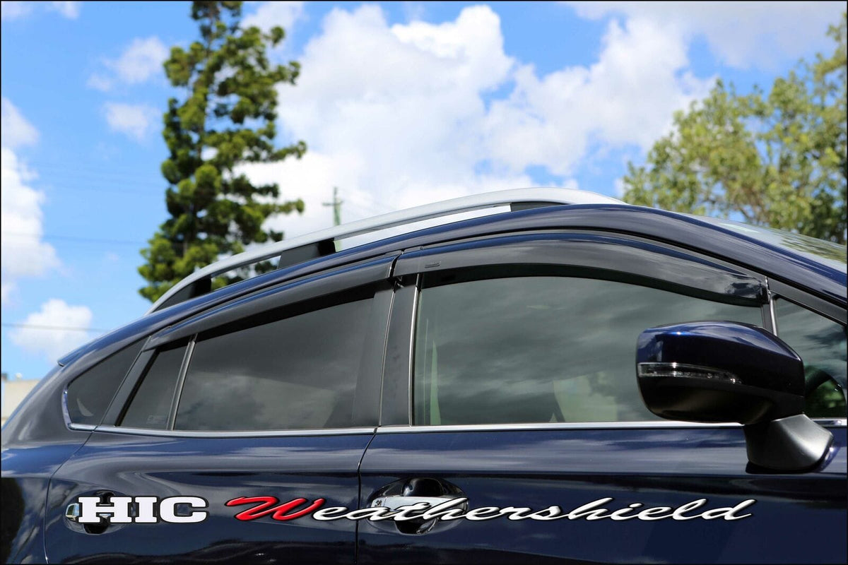 Installed View - Subaru XV G5-X (2017-2022): Premium Window Visors