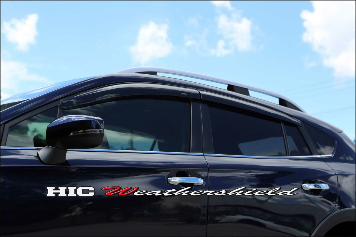 Installed View - Subaru XV G5-X (2017-2022): Premium Window Visors