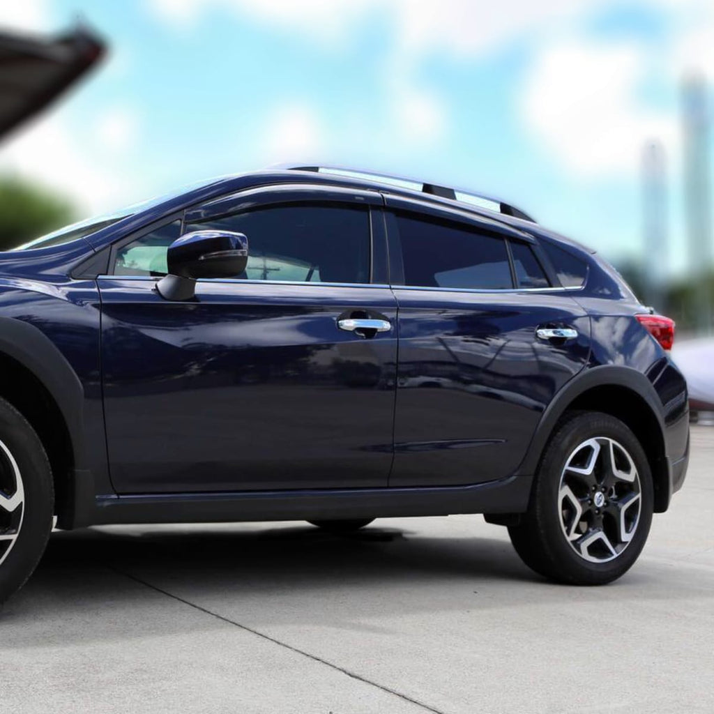 Installed View - Subaru XV SUV (2011-2017): Premium Window Visors