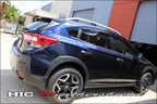 Installed View - Subaru XV SUV (2011-2017): Premium Window Visors