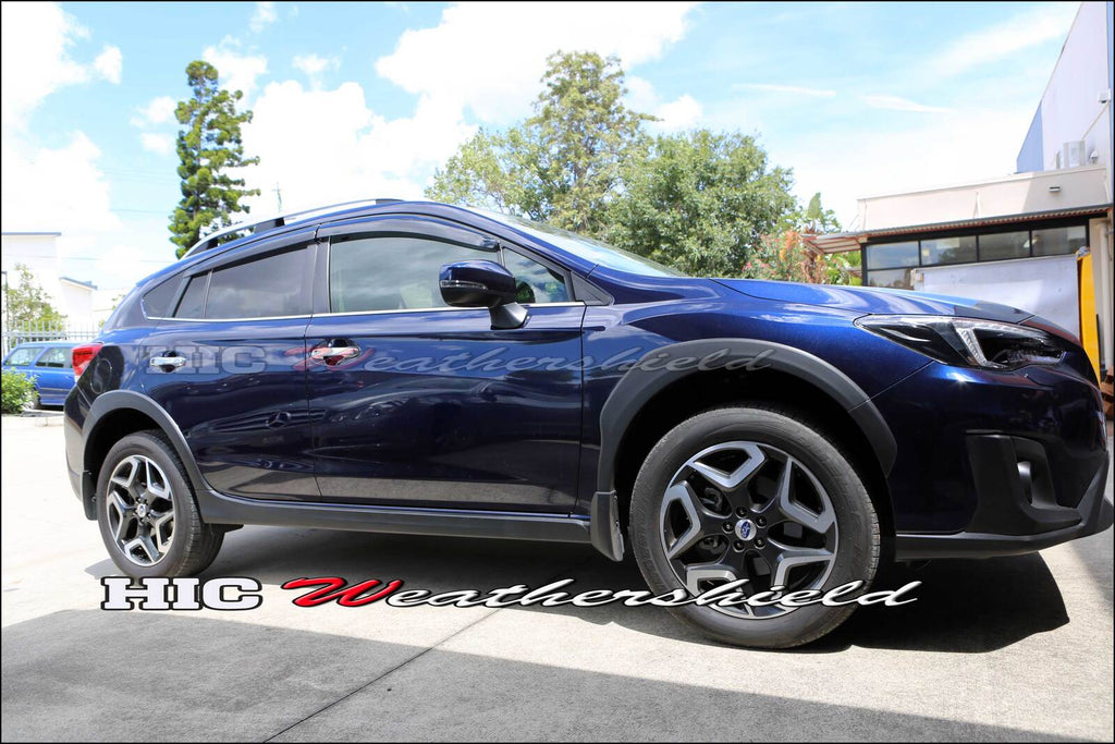 Installed View - Subaru XV SUV (2011-2017): Premium Window Visors