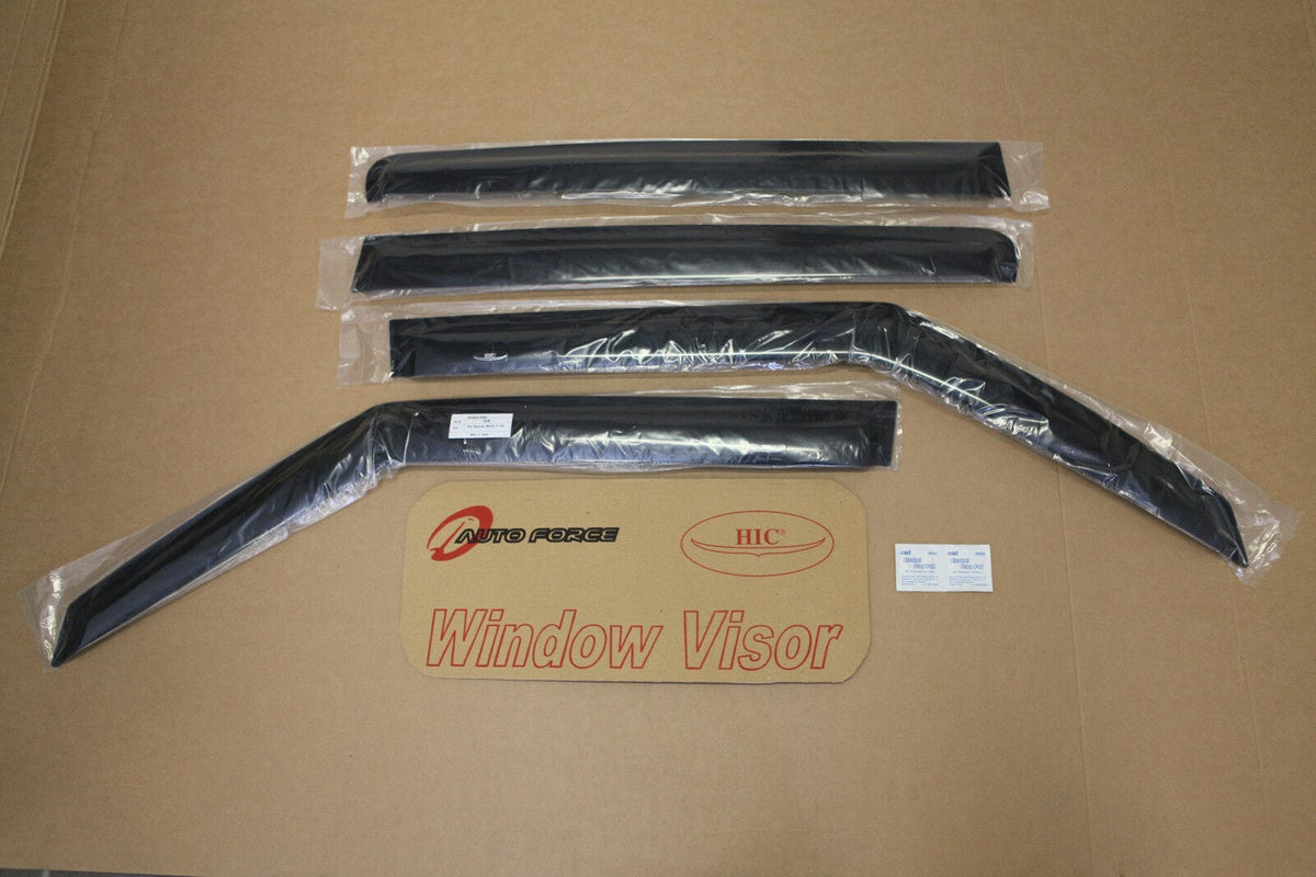 Installed View - Suzuki Grand Vitara SUV (2005-2018): Premium Window Visors