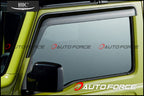 Installed View - Suzuki Jimny GJ (2019-2022): Premium Window Visors