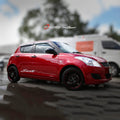 Installed View - Suzuki Swift Hatch (2011-2017): Premium Window Visors