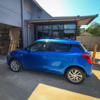 Installed View - Suzuki Swift Hatch (2017-2023): Premium Window Visors
