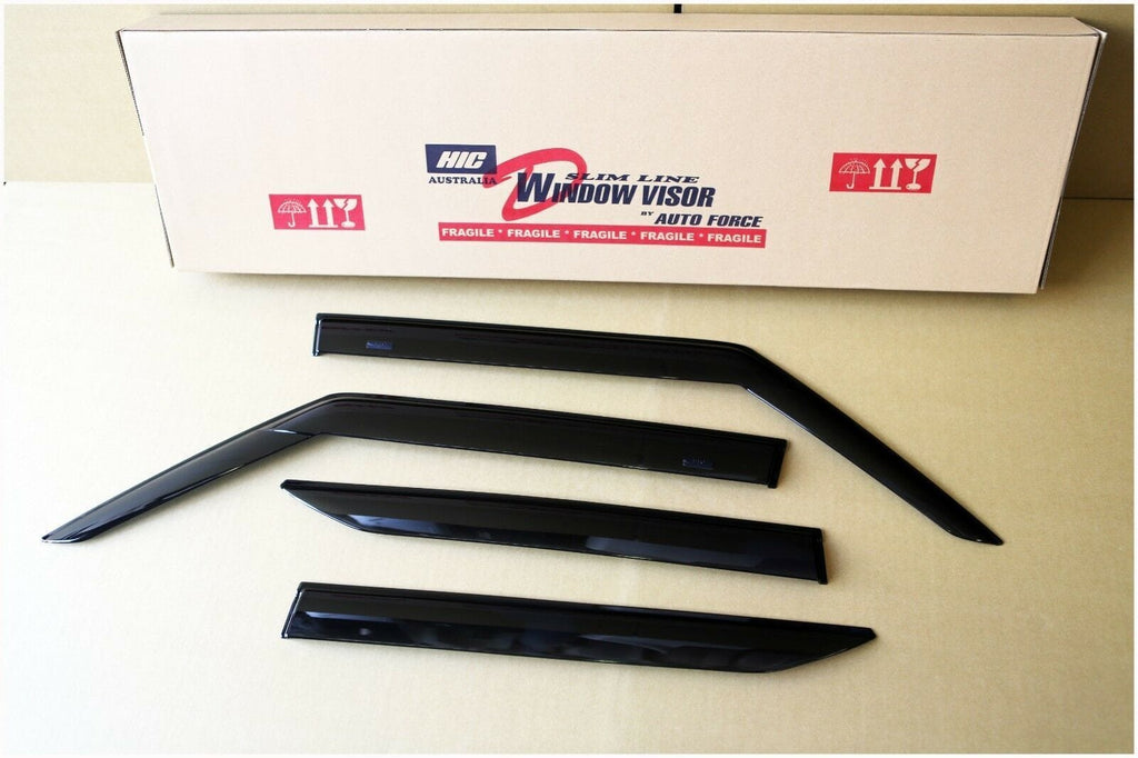 Installed View - Suzuki Swift Hatch (2017-2023): Premium Window Visors