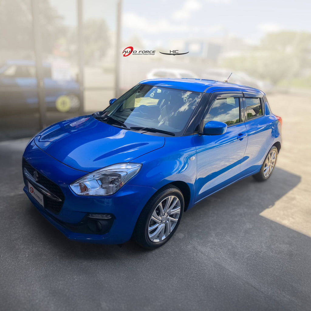 Installed View - Suzuki Swift Hatch (2017-2023): Premium Window Visors