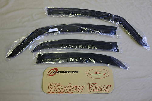Installed View - Suzuki SX4 Hatch (2007-2014): Premium Window Visors