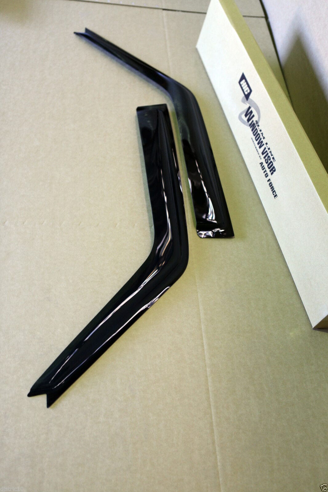 Installed View - Suzuki Vitara (1988-1997): Premium Window Visors