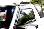 Installed View - Suzuki Vitara (1988-1997): Premium Window Visors