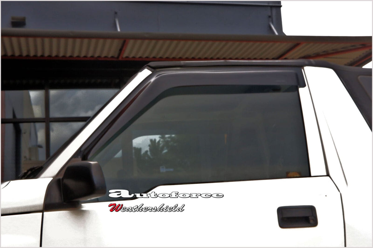 Installed View - Suzuki Vitara (1988-1997): Premium Window Visors