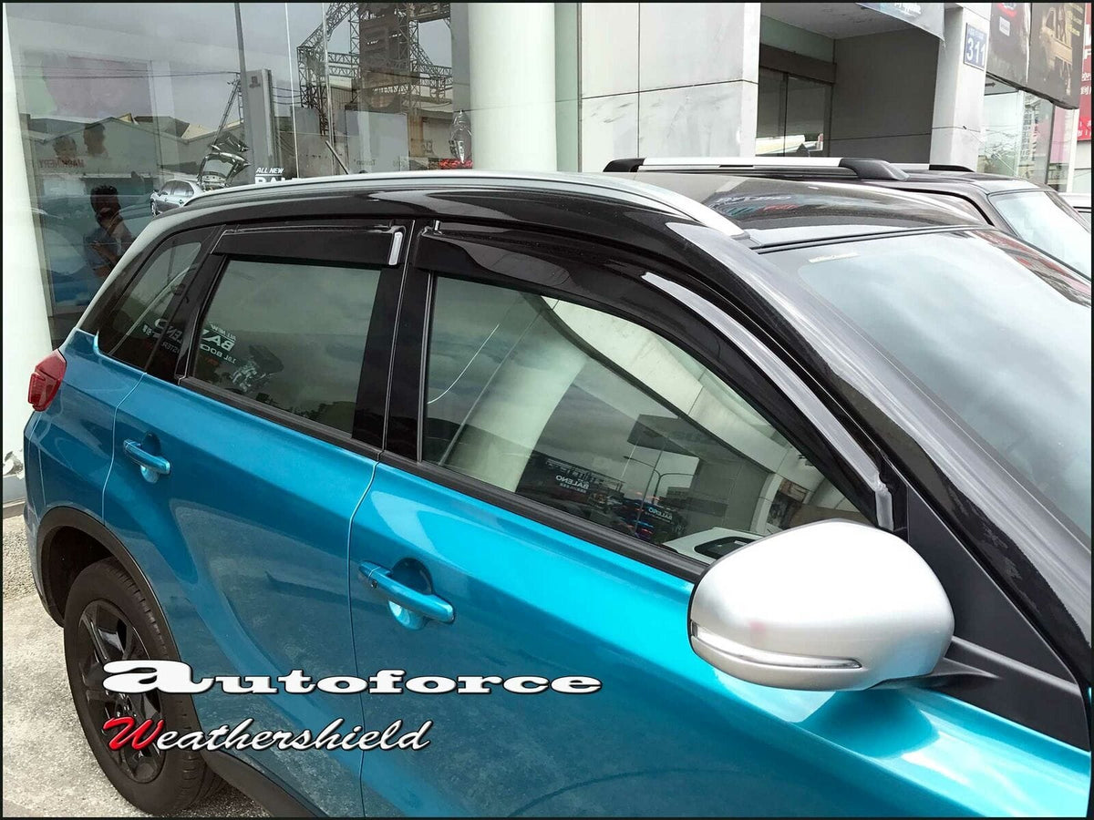 Installed View - Suzuki Vitara SUV (2015-Onwards): Premium Window Visors