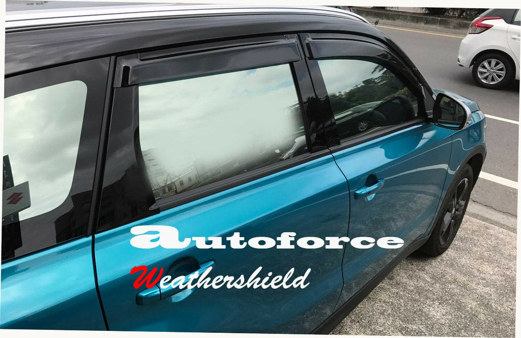 Installed View - Suzuki Vitara SUV (2015-Onwards): Premium Window Visors