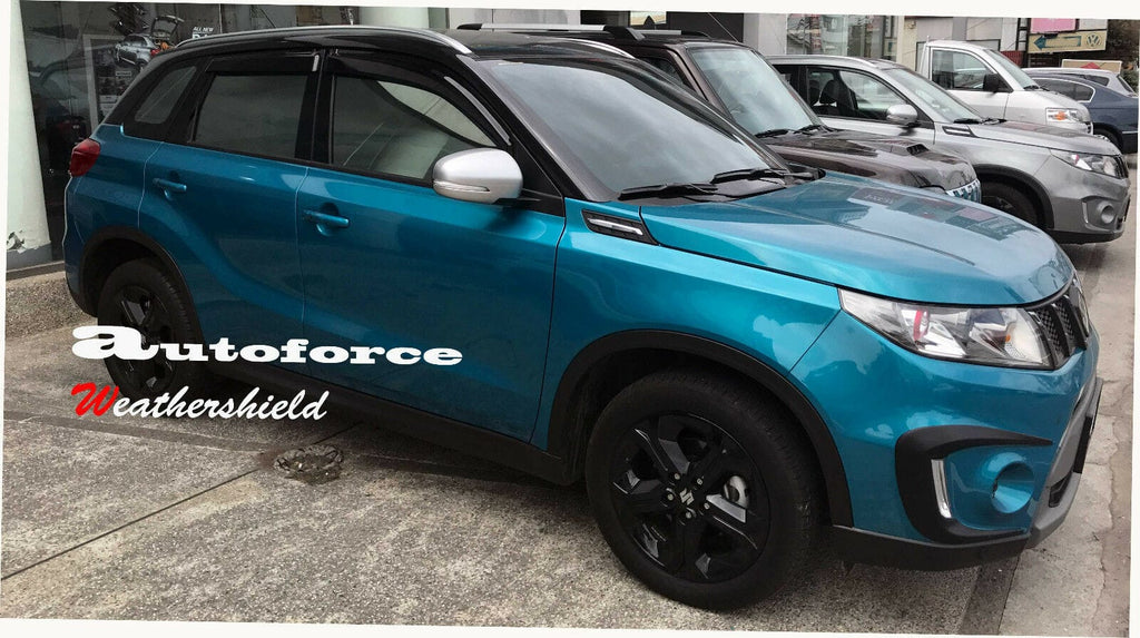 Installed View - Suzuki Vitara SUV (2015-Onwards): Premium Window Visors