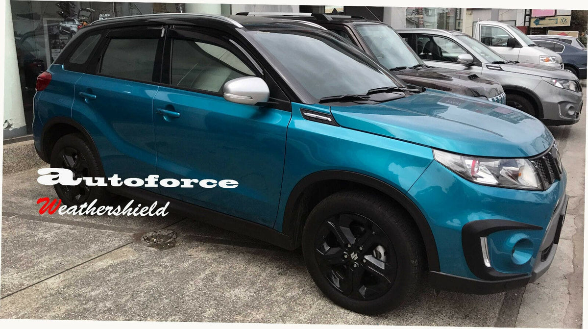 Installed View - Suzuki Vitara SUV (2015-Onwards): Premium Window Visors