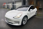 Installed View - Tesla Model 3 (2017-On): Premium Window Visors