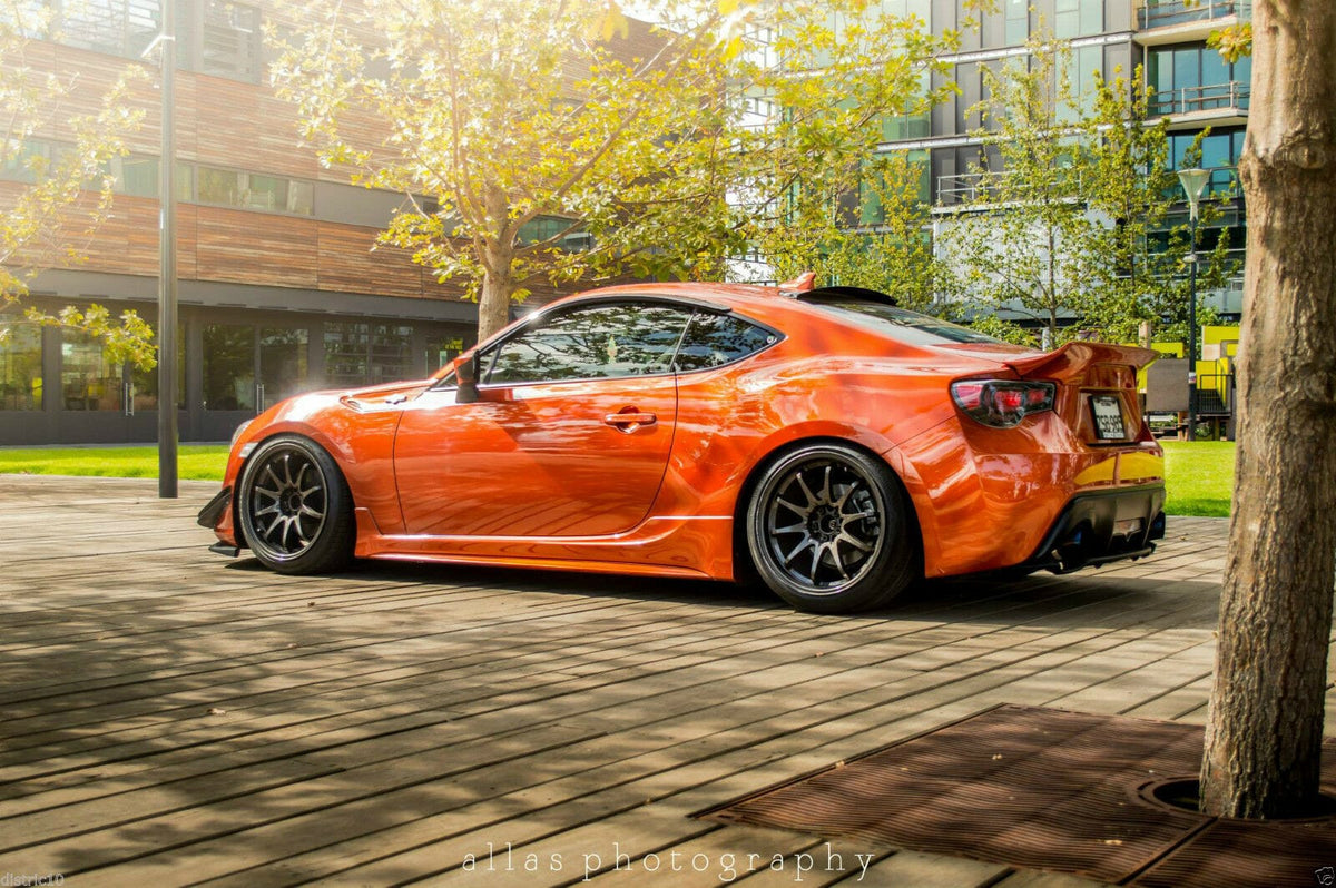 Installed View - Toyota 86: Premium Window Visors