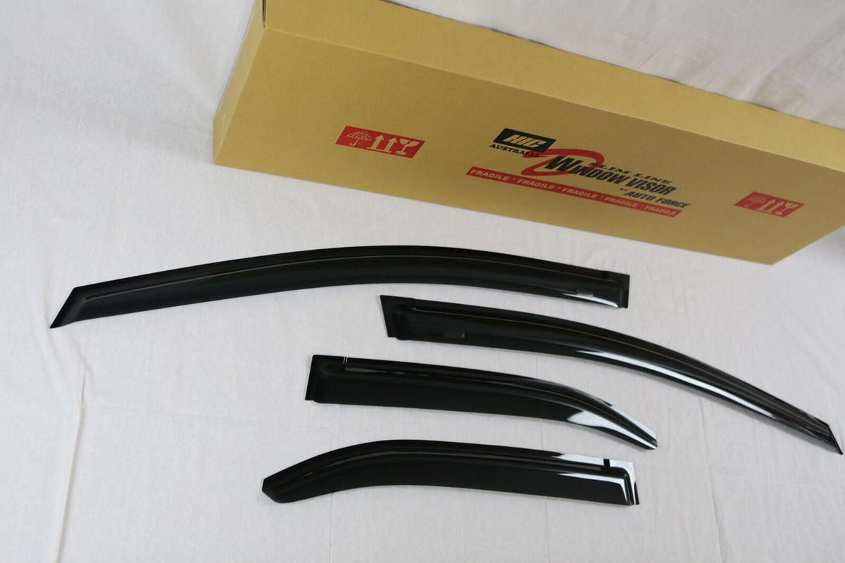 Installed View - Toyota Aurion / Sportivo (2012-2017): Premium Window Visors