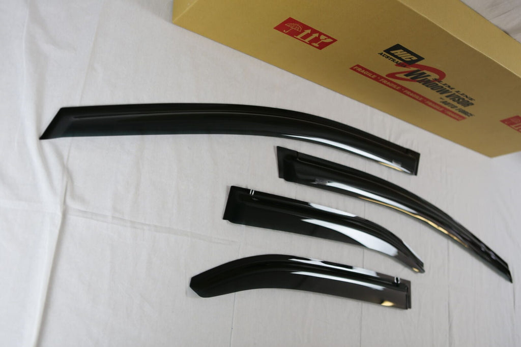 Installed View - Toyota Aurion / Sportivo (2012-2017): Premium Window Visors
