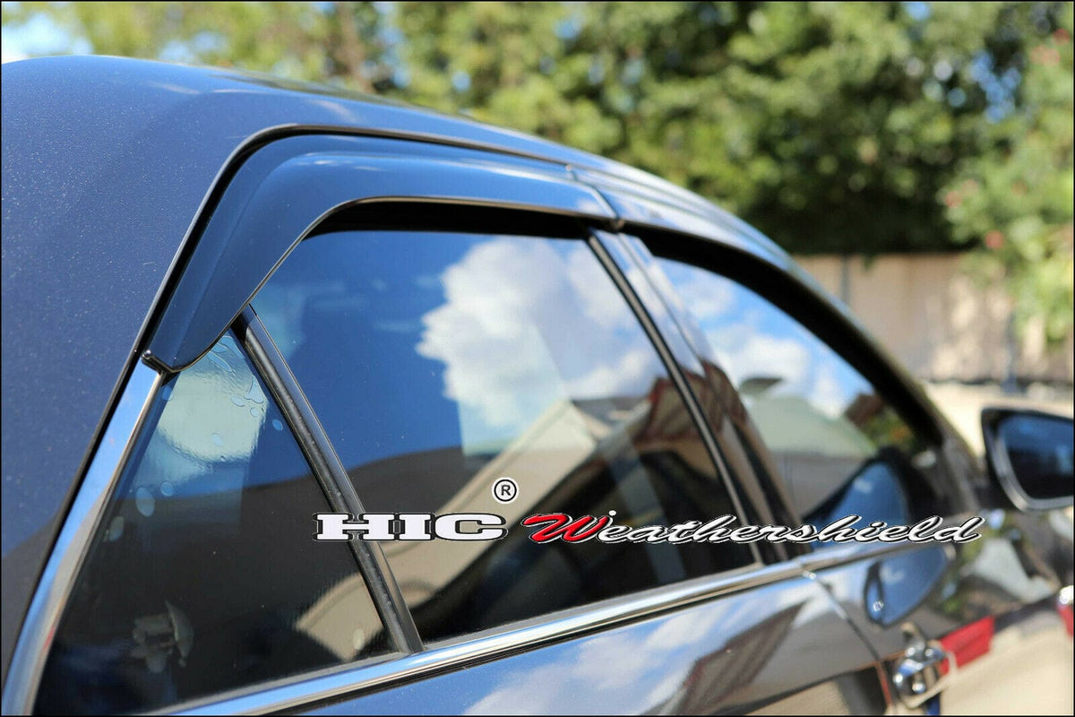Installed View - Toyota Aurion / Sportivo (2012-2017): Premium Window Visors