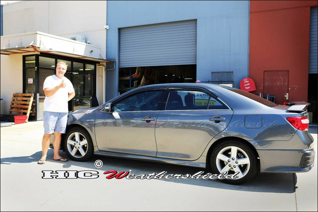 Installed View - Toyota Aurion / Sportivo (2012-2017): Premium Window Visors