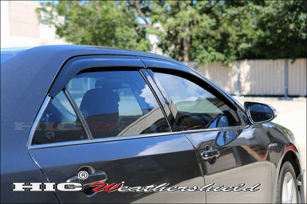 Installed View - Toyota Aurion / Sportivo (2012-2017): Premium Window Visors