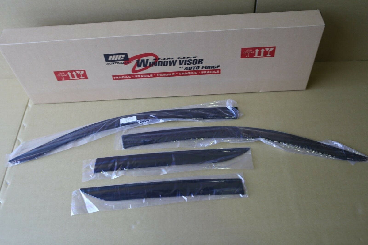 Installed View - Toyota C-HR (2017-2026): Premium Window Visors