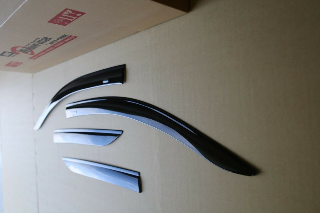 Installed View - Toyota C-HR (2017-2026): Premium Window Visors