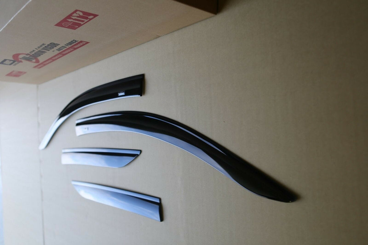 Installed View - Toyota C-HR (2017-2026): Premium Window Visors