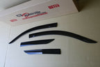 Installed View - Toyota C-HR (2017-2026): Premium Window Visors