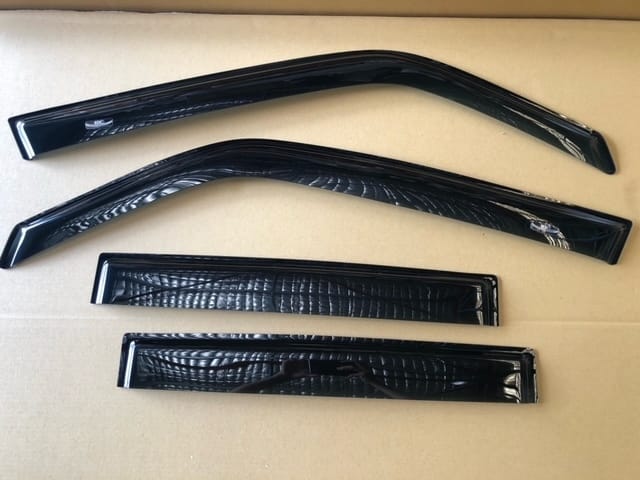 Installed View - Toyota Camry (2006-2011): Premium Window Visors