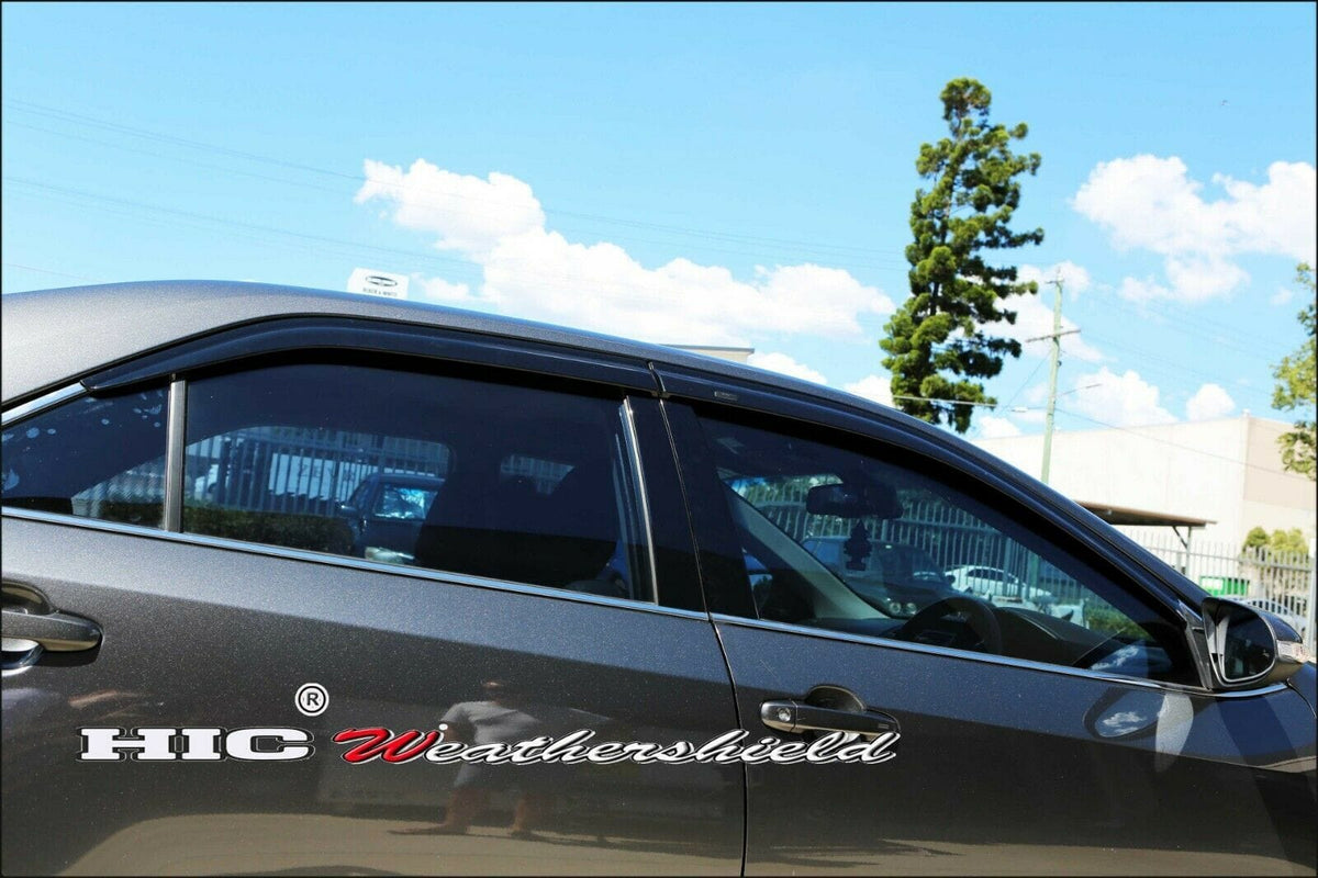 Installed View - Toyota Camry (2011-2015): Premium Window Visors
