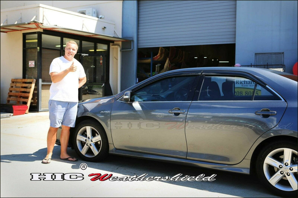 Installed View - Toyota Camry (2011-2015): Premium Window Visors