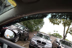 Installed View - Toyota Camry Sedan (2002-2006): Premium Window Visors