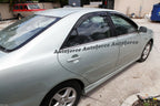 Installed View - Toyota Camry Sedan (2002-2006): Premium Window Visors
