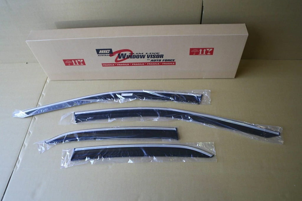 Installed View - Toyota Camry XV70 (2017-2024): Premium Window Visors