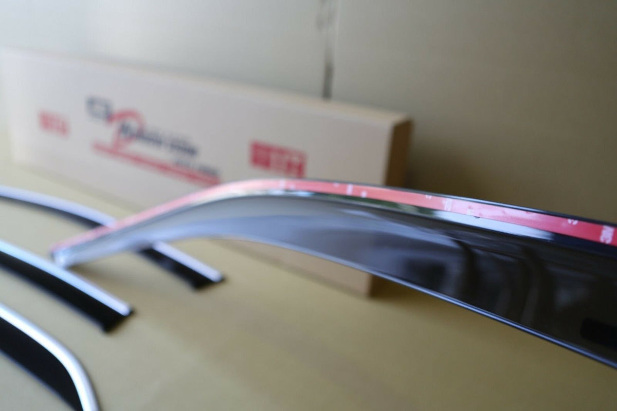 Installed View - Toyota Camry XV70 (2017-2024): Premium Window Visors