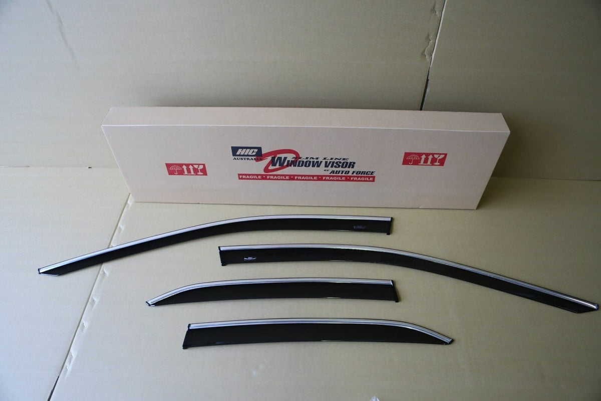 Installed View - Toyota Camry XV70 (2017-2024): Premium Window Visors