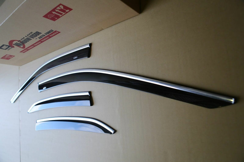 Installed View - Toyota Camry XV70 (2017-2024): Premium Window Visors