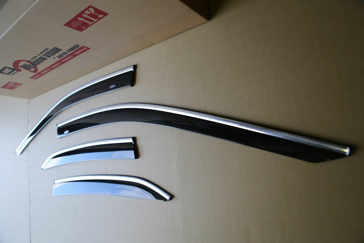 Installed View - Toyota Camry XV70 (2017-2024): Premium Window Visors